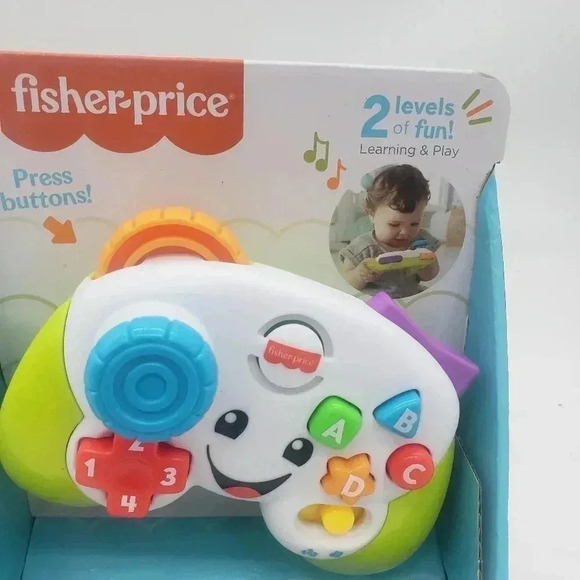 Fisher Price Laugh & Learn Game Controller Teaching First Words Sounds 6 months+ - Picture 2 of 8